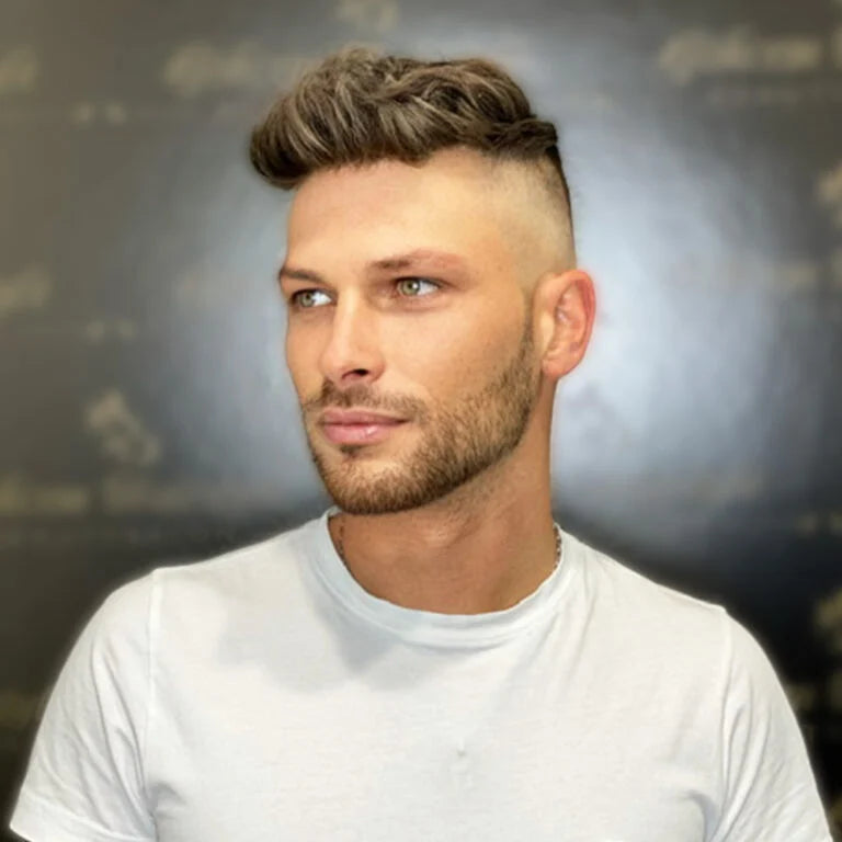 HS7: Full Swiss Lace Hair System Realistic Hairline