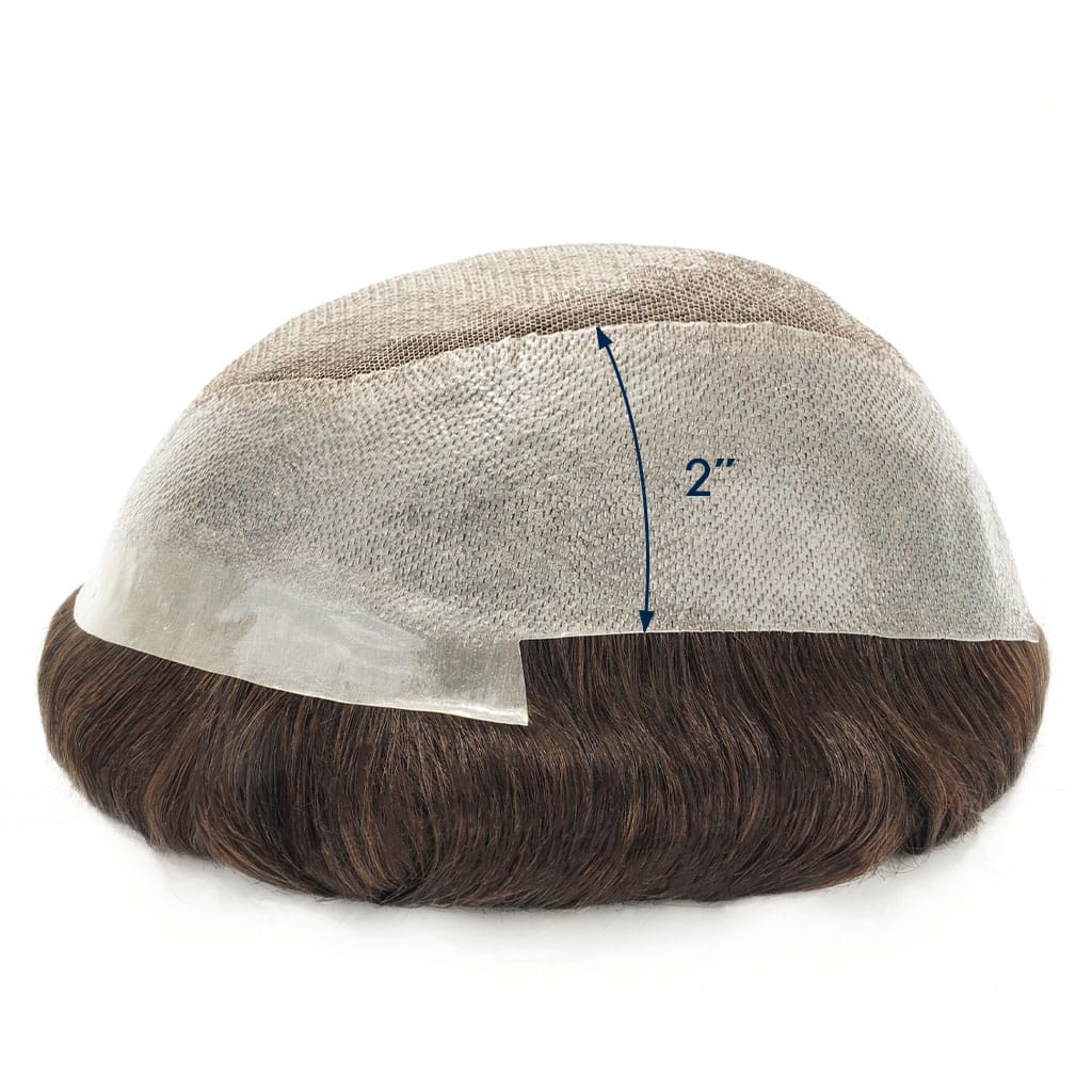 NEWAUSTRALIA: Swiss Lace Hair System With a Wider PU Perimeter
