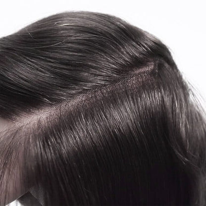 HS7: Full Swiss Lace Hair System Realistic Hairline