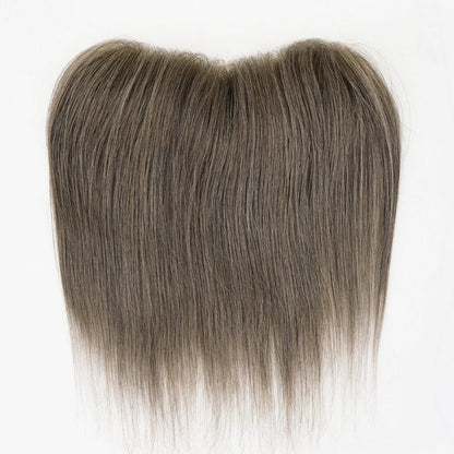 PU-FRONTAL: Men's Frontal Hair Piece for Receded Hairline
